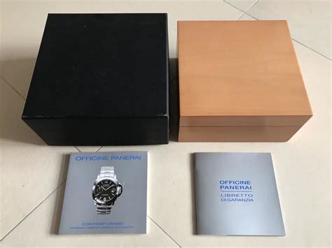 panerai watch box set|Panerai watches.